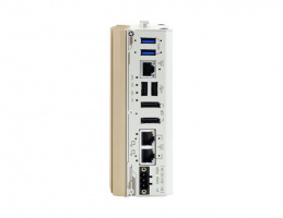 POC-400 Intel Elkhart Lake Atom Ultra-compact Fanless Embedded Computer Front I/O